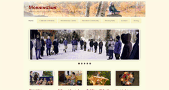 Desktop Screenshot of morningsuncommunity.org
